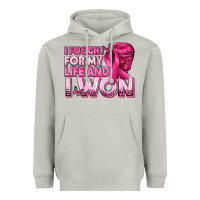 Moon Dust I Fought For My Life and I Won Breast Cancer Heavyweight Hoodie - texasbilliewilder