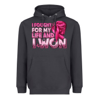 Smoke I Fought For My Life and I Won Breast Cancer Heavyweight Hoodie - texasbilliewilder