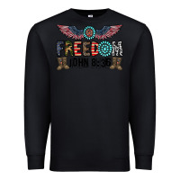 Black freedom john Premium Sweatshirt - CowhideDigitalArt