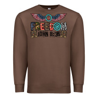 Chestnut freedom john Premium Sweatshirt - CowhideDigitalArt