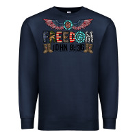 Navy freedom john Premium Sweatshirt - CowhideDigitalArt