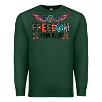 Sports Green freedom john Premium Sweatshirt - CowhideDigitalArt
