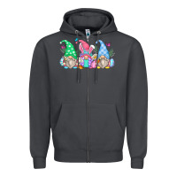 Smoke easter gnomes Zipper Hoodie - Zillion Design Studio