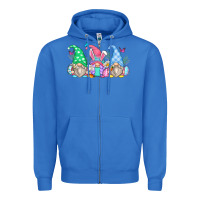True Royal easter gnomes Zipper Hoodie - Zillion Design Studio