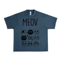 Midnight Navy Meow Urban Heavy Tee - Bettercallsaul