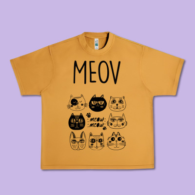 Meow Urban Heavy Tee Designed By Bettercallsaul