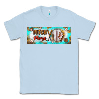 Dusty Blue pitch please Classic Tee - BundleAndBundleShop