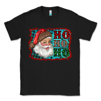 Black Santa Ho Ho Ho Classic Tee - RanaPortraitStore