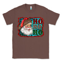 Chestnut Santa Ho Ho Ho Classic Tee - RanaPortraitStore