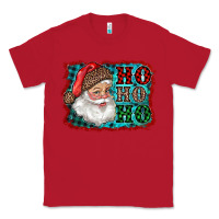 Red Santa Ho Ho Ho Classic Tee - RanaPortraitStore