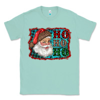 Seafoam Santa Ho Ho Ho Classic Tee - RanaPortraitStore