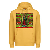 Mustard our lady of Guadalupe Christmas Premium Hoodie - Jasminsmagicworld