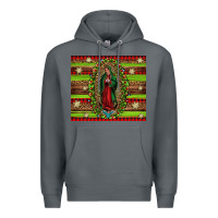 Rock our lady of Guadalupe Christmas Premium Hoodie - Jasminsmagicworld