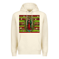 Sandshell our lady of Guadalupe Christmas Premium Hoodie - Jasminsmagicworld