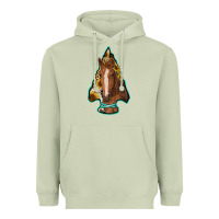 Matcha arrowhead horse Heavyweight Hoodie - RanaPortraitStore
