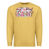 Antique Gold most loved granny Premium Sweatshirt - RacoonDesign