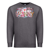 Charcoal Heather most loved granny Premium Sweatshirt - RacoonDesign
