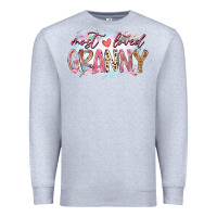 Heather Grey most loved granny Premium Sweatshirt - RacoonDesign