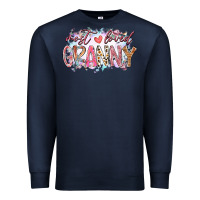 Navy most loved granny Premium Sweatshirt - RacoonDesign