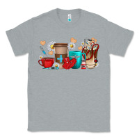 Heather Grey Nurse coffee cups Classic Tee - texasbilliewilder