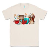 Natural Nurse coffee cups Classic Tee - texasbilliewilder