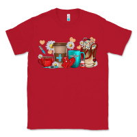 Red Nurse coffee cups Classic Tee - texasbilliewilder