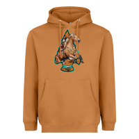 Meerkat arrowhead horse, Heavyweight Hoodie - RanaPortraitStore