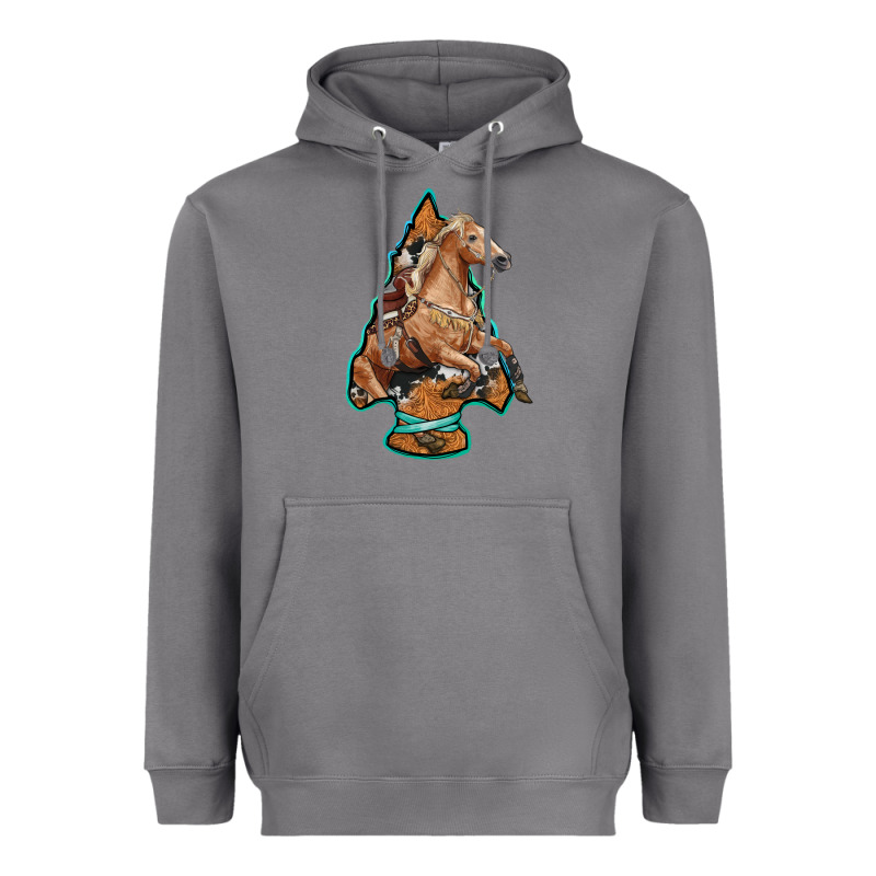 Arrowhead Horse, Heavyweight Hoodie by RanaPortraitStore | Teevron