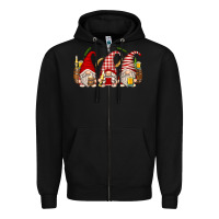 Black beer gnomes Zipper Hoodie - Zillion Design Studio