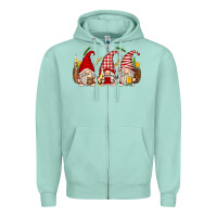Seafoam beer gnomes Zipper Hoodie - Zillion Design Studio