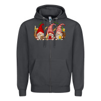 Smoke beer gnomes Zipper Hoodie - Zillion Design Studio