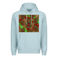 Blue Mist our lady of Guadalupe Christmas Premium Hoodie - Jasminsmagicworld