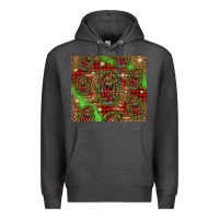 Charcoal Heather our lady of Guadalupe Christmas Premium Hoodie - Jasminsmagicworld