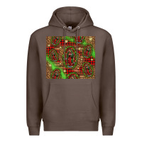 Coffee our lady of Guadalupe Christmas Premium Hoodie - Jasminsmagicworld