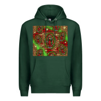 Sports Green our lady of Guadalupe Christmas Premium Hoodie - Jasminsmagicworld