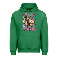 Emerald just a girl who loves horses mustang Urban Hoodie - LillyAllenDesigns