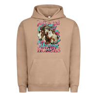 Pigment Burro just a girl who loves horses mustang Urban Hoodie - LillyAllenDesigns