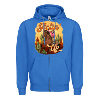 True Royal cowgirl actin up Zipper Hoodie - texasbilliewilder