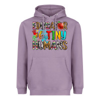 Lavender educator of tiny humans Heavyweight Hoodie - Zillion Design Studio