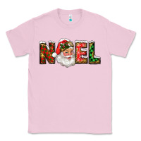 Bubblegum Pink Western Noel Santa Claus Classic Tee - RanaPortraitStore