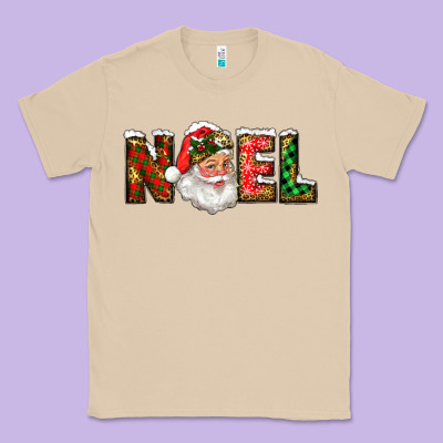 Western Noel Santa Claus Classic Tee Designed By Ranaportraitstore
