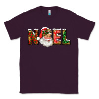 Plum Western Noel Santa Claus Classic Tee - RanaPortraitStore