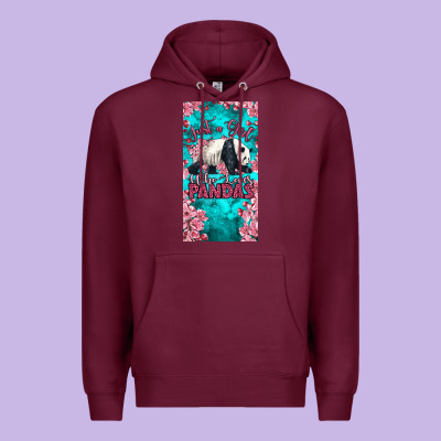 Just A Girl Who Loves Pandas Premium Hoodie Designed By Lillyallendesigns