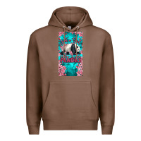 Chestnut just a girl who loves pandas Premium Hoodie - LillyAllenDesigns