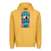 Mustard just a girl who loves pandas Premium Hoodie - LillyAllenDesigns