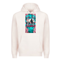 Pale Pink just a girl who loves pandas Premium Hoodie - LillyAllenDesigns