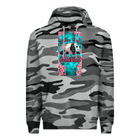 Slate Camo just a girl who loves pandas Premium Hoodie - LillyAllenDesigns