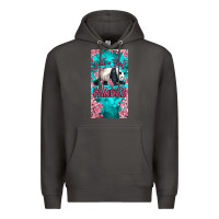 Smoke just a girl who loves pandas Premium Hoodie - LillyAllenDesigns