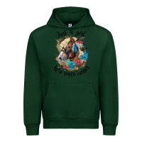 Forest Green just a girl who loves horses haflinger Urban Hoodie - LillyAllenDesigns