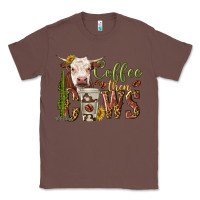 Chestnut coffee then cows Classic Tee - texasbilliewilder